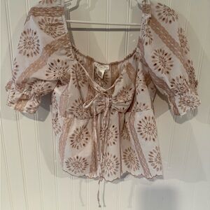 Kirious Los Angeles Floral crop Top